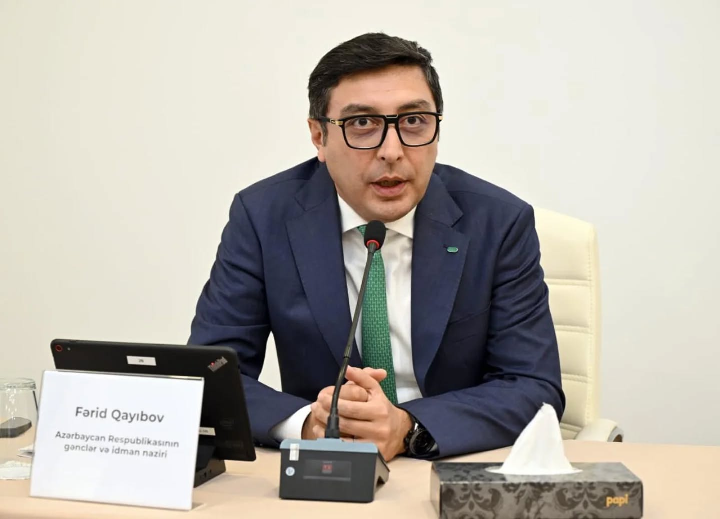 Taleh Ziyadov yenidən Azərbaycan Badminton Federasiyasının prezidneti seçilib